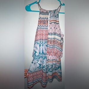 Colorful Printed Romper